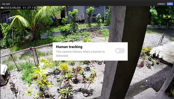 Cara mengaktifkan Human Tracking Mi Home Security Camera 360